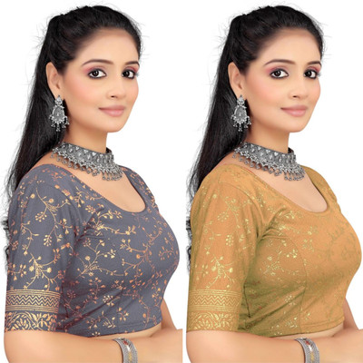 SCUBE DESIGNS Round Neck Women Blouse