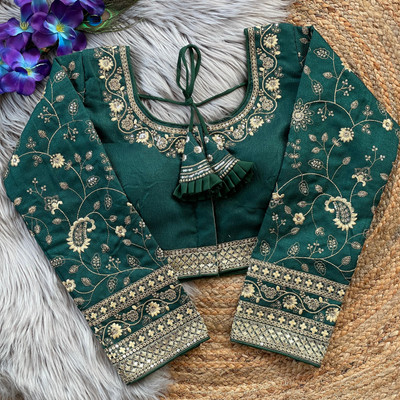 JAGRATI Round Neck Women Blouse