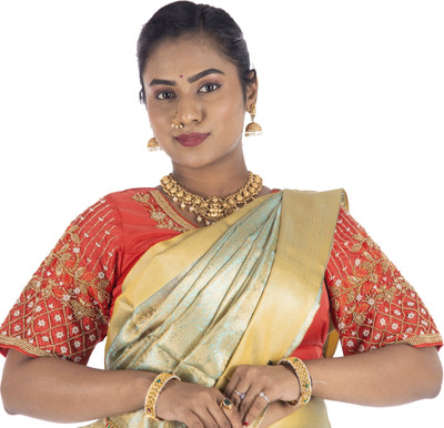 A to Z Studio Round Neck Women Blouse