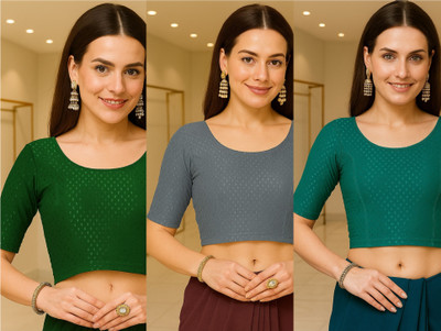 PT PRIYANKA TEXTILES Round Neck Women Blouse