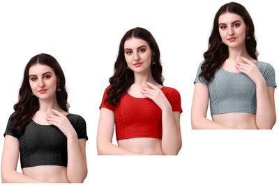 Krishna Enterprise Round Neck Women Blouse