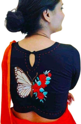 BISHNUPRIYA HANDICRAFT Boat Neck Women Blouse