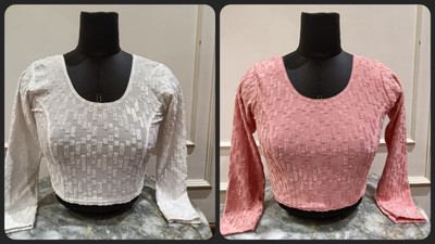 GROWMORE CREATION Round Neck Women Blouse