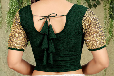 ZINGTROVE U-Neck Women Blouse