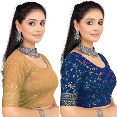 BADGERW INSOME Round Neck Women Blouse