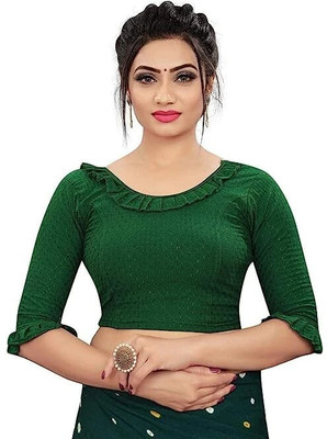 sanket synthetics Round Neck Women Blouse