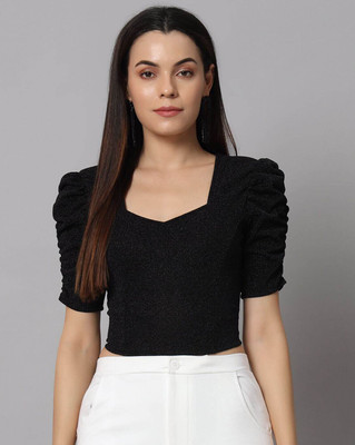 NALBORY Sweetheart Neck Women Blouse
