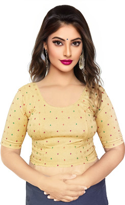 PU Fashion Round Neck Women Blouse