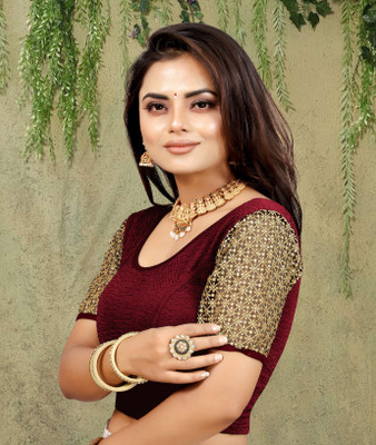 ZINGTROVE U-Neck Women Blouse