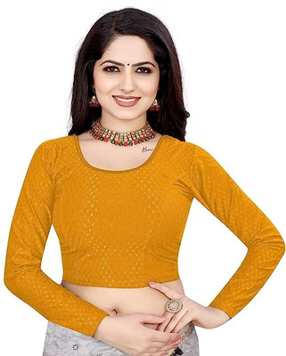 Chandan Tex Fab Round Neck Women Blouse