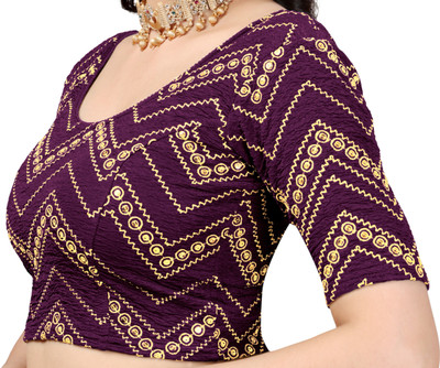 FUSIONPERK Round Neck Women Blouse