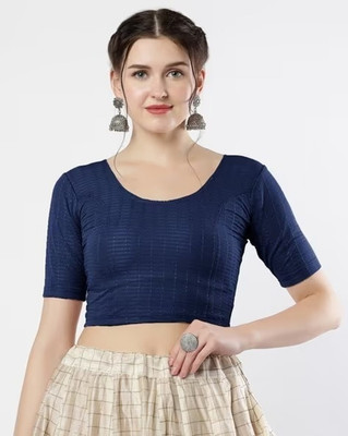 LAMBODAR TEXTILES Round Neck Women Blouse