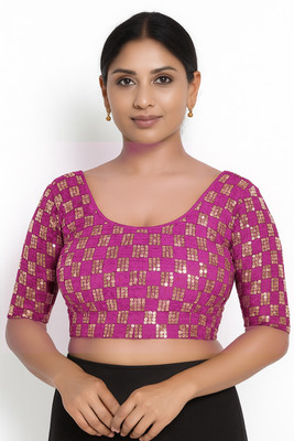 PU Fashion U-Neck Women Blouse