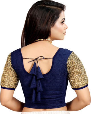 ZINGTROVE Round Neck Women Blouse