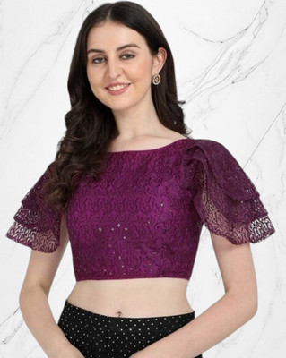 sherviya collections Round Neck Women Blouse