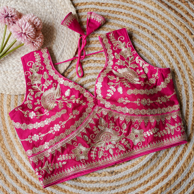 JODIDAR Sweetheart Neck Women Blouse