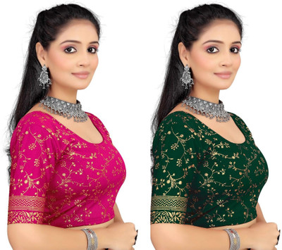 ANUPRIT CREATION U-Neck Women Blouse