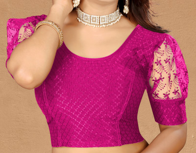 ZESTFLORA Round Neck Women Blouse