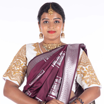 A to Z Studio Round Neck Women Blouse