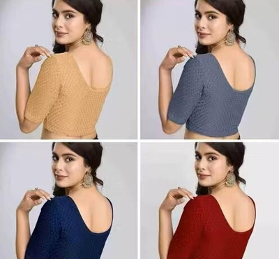 DRAPDESIGN U-Neck Women Blouse