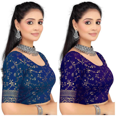 ANUPRIT CREATION Round Neck Women Blouse