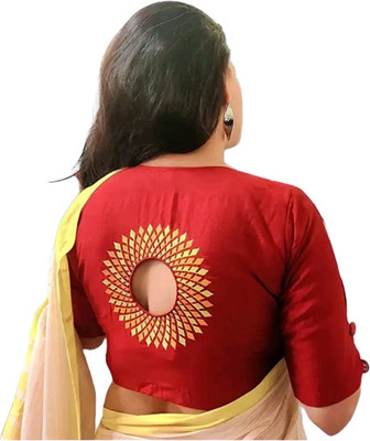 VILLAAKSHI COLLECTIONS Boat Neck Women Blouse