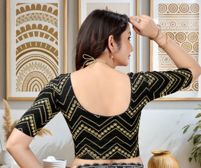 FUSIONPERK Round Neck Women Blouse