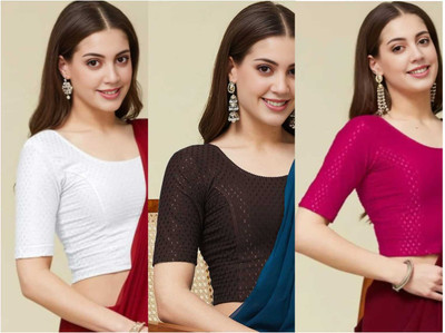 PT PRIYANKA TEXTILES Round Neck Women Blouse