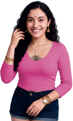 THE BLAZZE Square Neck Women Blouse