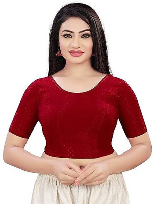 Chandan Tex Fab Round Neck Women Blouse