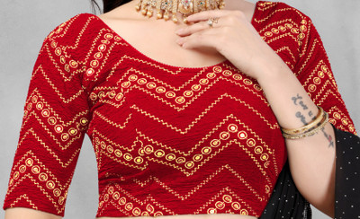 FUSIONPERK U-Neck Women Blouse