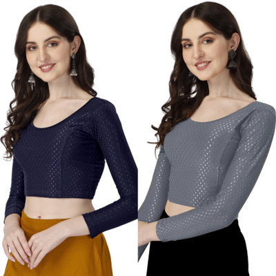 SCUBE DESIGNS Round Neck Women Blouse