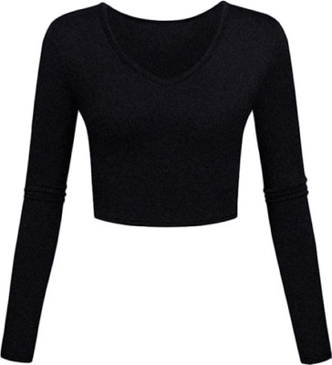 THE BLAZZE Round Neck Women Blouse