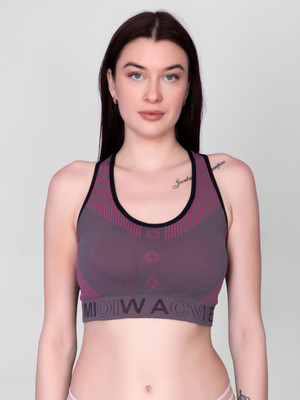 DealSeven fashion Women Bralette Lightly Padded Bra(Pink)