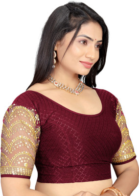 ZINGBRITY Round Neck Women Blouse