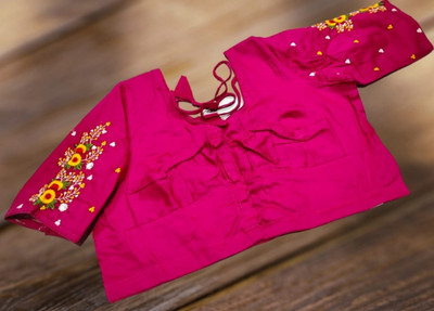 Dilip creation Round Neck Women Blouse