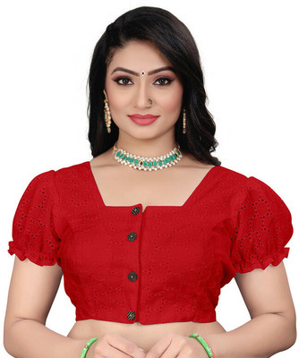 M R Apparels Sweetheart Neck Women Blouse