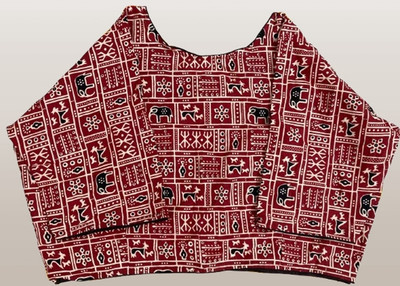 DEBJANI COLLECTION Boat Neck Women Blouse