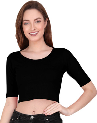 THE BLAZZE Round Neck Women Blouse