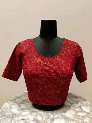 GROWMORE CREATION Round Neck Women Blouse