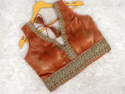 Ansar Creations Sweetheart Neck Women Blouse