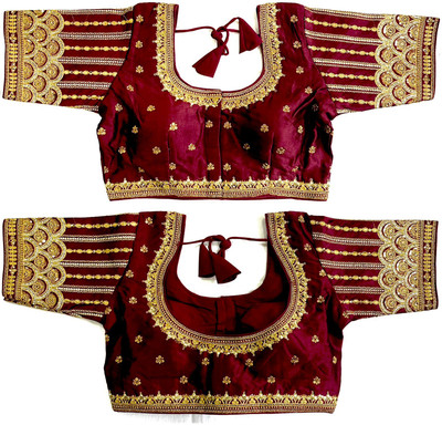 Shubhlaa Creation U-Neck Women Blouse
