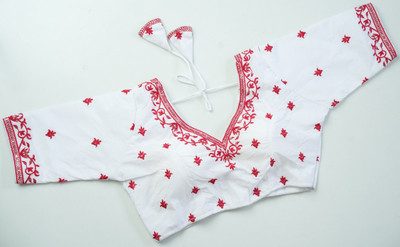 Niraj creation V-Neck Women Blouse