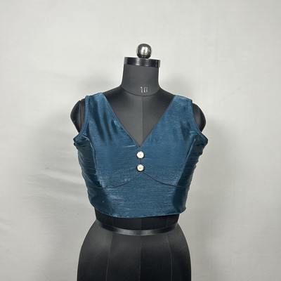 Riwaayatethnics V-Neck Women Blouse