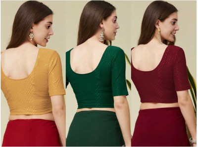 PT PRIYANKA TEXTILES U-Neck Women Blouse