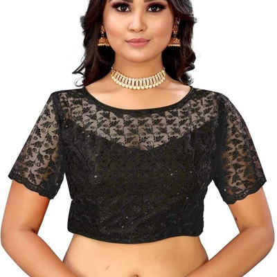 Sathi Creation Boat Neck Women Blouse