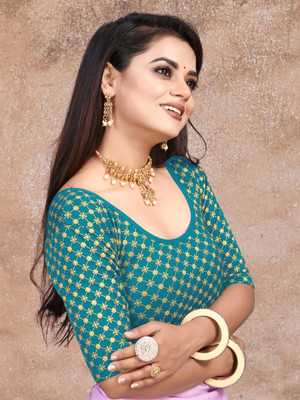 inkeysutra Round Neck Women Blouse