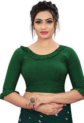 VedikaApparels U-Neck Women Blouse