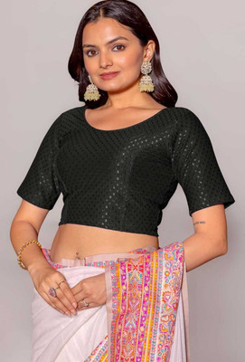 VILEN Round Neck Women Blouse