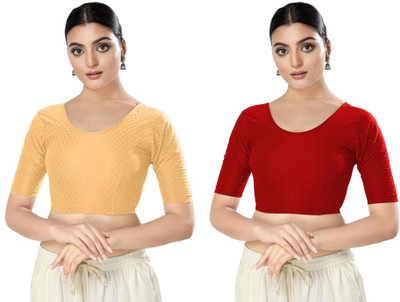 PT PRIYANKA TEXTILES U-Neck Women Blouse
